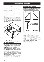 Preview for 6 page of Yamaha NS-B380 Owner'S Manual