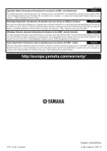 Предварительный просмотр 12 страницы Yamaha NS-BP200 Owner'S Manual