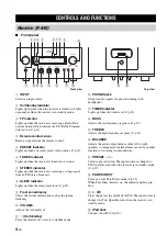 Предварительный просмотр 8 страницы Yamaha NS-BP300 Owner'S Manual