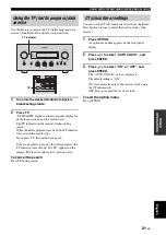 Предварительный просмотр 25 страницы Yamaha NS-BP300 Owner'S Manual