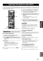 Предварительный просмотр 121 страницы Yamaha NS-BP300 Owner'S Manual