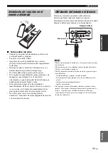 Предварительный просмотр 185 страницы Yamaha NS-BP300 Owner'S Manual