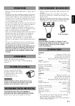 Предварительный просмотр 3 страницы Yamaha NS-BP301 Owner'S Manual