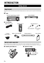 Предварительный просмотр 6 страницы Yamaha NS-BR301 Owner'S Manual