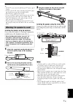 Предварительный просмотр 11 страницы Yamaha NS-BR301 Owner'S Manual