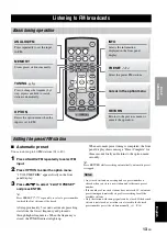 Предварительный просмотр 17 страницы Yamaha NS-BR301 Owner'S Manual