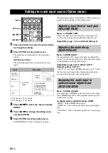 Предварительный просмотр 26 страницы Yamaha NS-BR301 Owner'S Manual