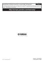 Предварительный просмотр 40 страницы Yamaha NS-BR301 Owner'S Manual