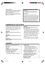 Preview for 6 page of Yamaha NS-C104 Owner'S Manual