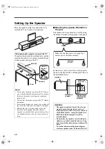 Preview for 2 page of Yamaha NS-C225 - Center CH Speaker Owner'S Manual