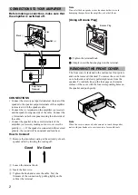 Preview for 2 page of Yamaha NS-C444 - Center CH Speaker Owner'S Manual