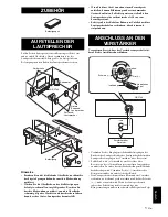 Предварительный просмотр 11 страницы Yamaha NS-C700 Owner'S Manual