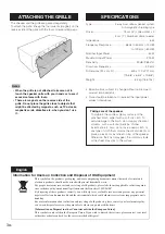 Предварительный просмотр 4 страницы Yamaha NS-C901 Owner'S Manual