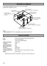 Предварительный просмотр 6 страницы Yamaha NS-F101 Owner'S Manual