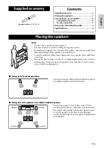 Предварительный просмотр 3 страницы Yamaha NS-F160 Owner'S Manual