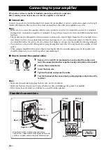 Предварительный просмотр 4 страницы Yamaha NS-F160 Owner'S Manual