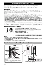 Предварительный просмотр 16 страницы Yamaha NS-F160 Owner'S Manual