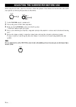 Предварительный просмотр 15 страницы Yamaha NS-F210BL - Bass-Reflex Floorstanding... Owner'S Manual