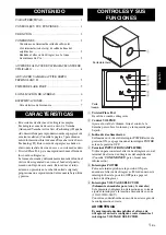 Предварительный просмотр 32 страницы Yamaha NS-F210BL - Bass-Reflex Floorstanding... Owner'S Manual