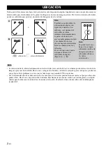 Предварительный просмотр 33 страницы Yamaha NS-F210BL - Bass-Reflex Floorstanding... Owner'S Manual