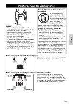 Предварительный просмотр 15 страницы Yamaha NS-F330 Owner'S Manual