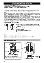 Предварительный просмотр 4 страницы Yamaha NS-F350 Owner'S Manual