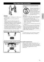 Предварительный просмотр 9 страницы Yamaha NS-F350 Owner'S Manual