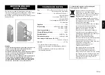 Предварительный просмотр 17 страницы Yamaha NS-F500 Owner'S Manual