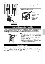 Предварительный просмотр 17 страницы Yamaha NS-F51 Owner'S Manual