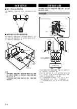 Предварительный просмотр 28 страницы Yamaha NS-F700 Owner'S Manual