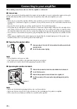 Предварительный просмотр 4 страницы Yamaha NS-F71 Owner'S Manual