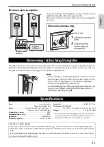 Предварительный просмотр 5 страницы Yamaha NS-F71 Owner'S Manual