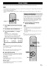 Preview for 20 page of Yamaha NS-IW280CWH Owner'S Manual