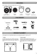 Предварительный просмотр 3 страницы Yamaha NS-IW560C Owner'S Manual