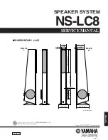 Yamaha NS-LC8 Service Manual preview