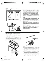 Preview for 6 page of Yamaha NS-P106 Owner'S Manual