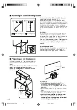 Preview for 48 page of Yamaha NS-P106 Owner'S Manual