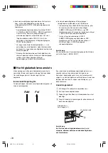 Preview for 52 page of Yamaha NS-P110 Owner'S Manual