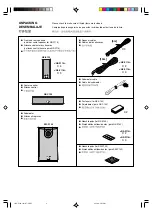 Preview for 2 page of Yamaha NS-P116 Owner'S Manual