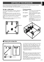 Preview for 5 page of Yamaha NS-P210 Owner'S Manual