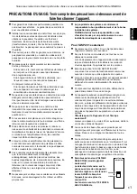 Preview for 17 page of Yamaha NS-P220 Owner'S Manual