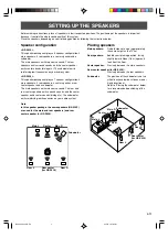 Preview for 7 page of Yamaha NS-P236 Owner'S Manual