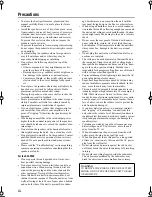 Preview for 4 page of Yamaha NS-P240 Owner'S Manual