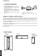 Предварительный просмотр 2 страницы Yamaha NS-P240 Service Manual