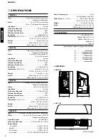 Preview for 4 page of Yamaha NS-P320 Service Manual