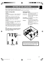 Preview for 5 page of Yamaha NS-P436 Owner'S Manual