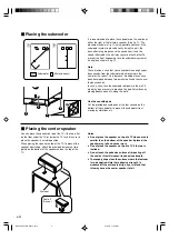 Preview for 6 page of Yamaha NS-P436 Owner'S Manual