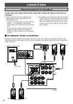 Preview for 8 page of Yamaha NS-P610 Owner'S Manual