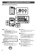 Preview for 12 page of Yamaha NS-P610 Owner'S Manual