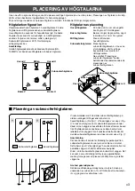 Preview for 53 page of Yamaha NS-P610 Owner'S Manual